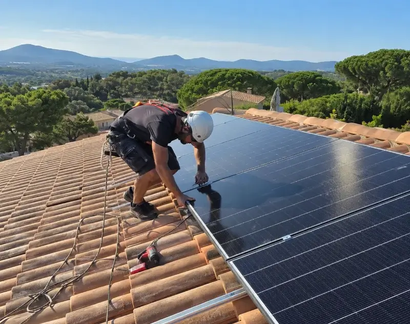 Installateur panneaux solaires Lauzach — pose photovoltaïque sur toiture